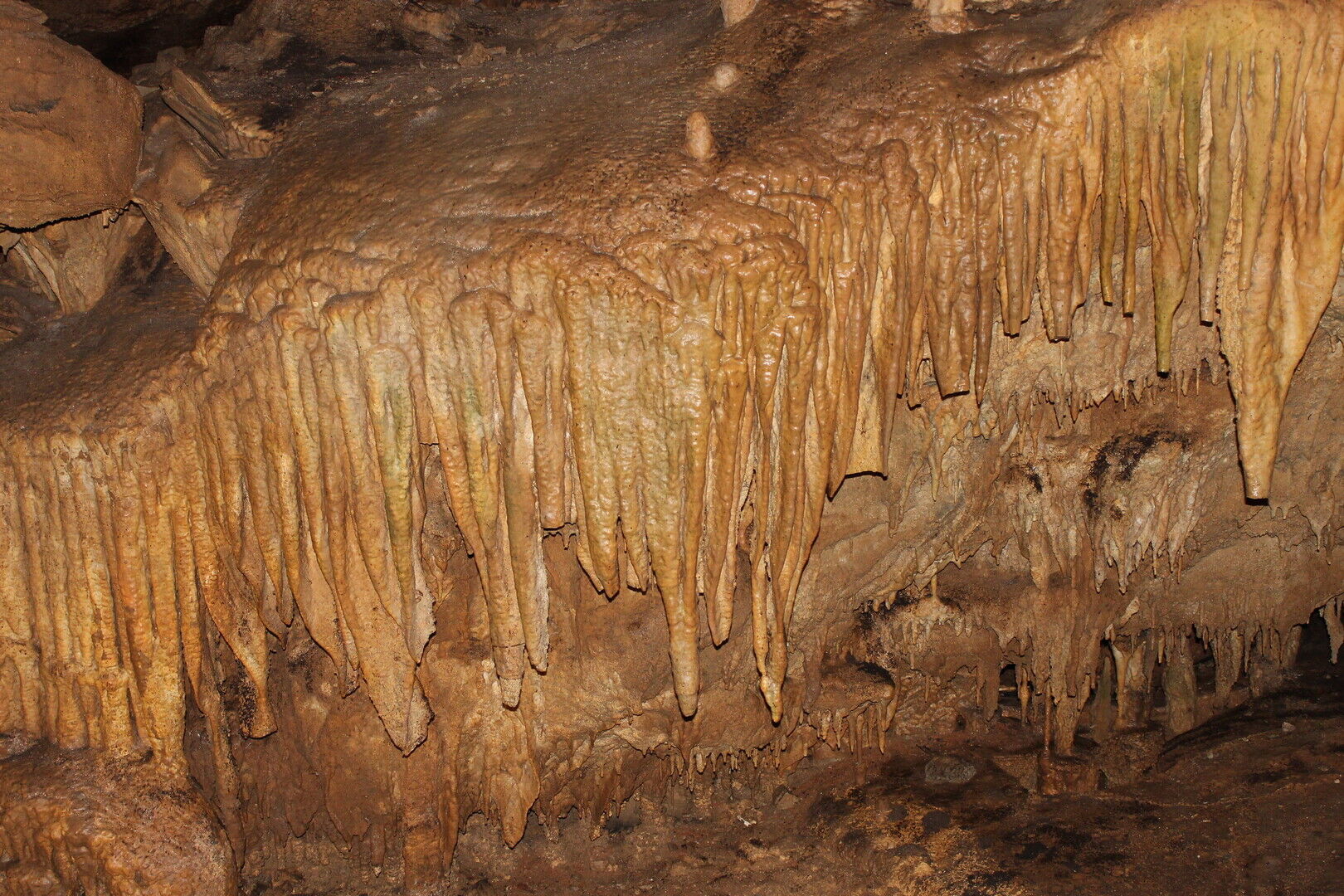 Frozen Niagara flowstone formations